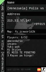 [Venezuela] Polis vs Terroristas Servidor PUBLICO